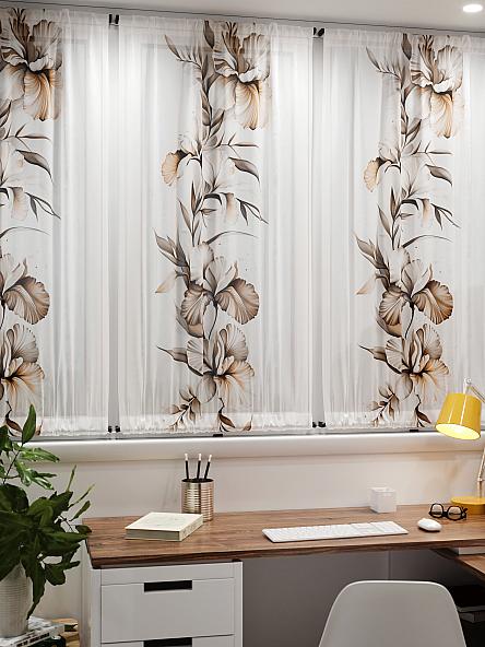 Тюль портьеры для кухни Иомикс - 52 - фото 7