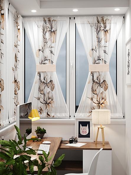 Тюль портьеры для кухни Иомикс - 52 - фото 8