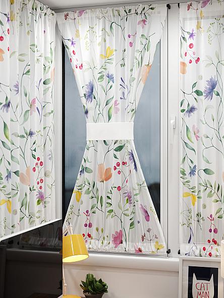 Тюль портьеры для кухни Иомикс - 53 - фото 9