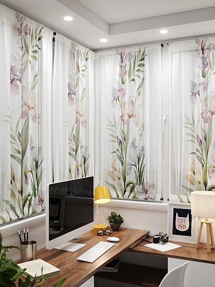 Тюль портьеры для кухни Иомикс - 54 - фото 4