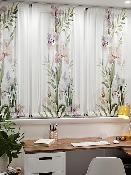 Тюль портьеры для кухни Иомикс - 54 - фото 7