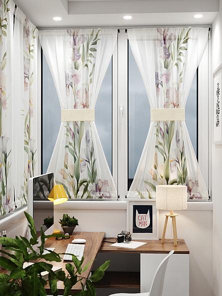 Тюль портьеры для кухни Иомикс - 54 - фото 8