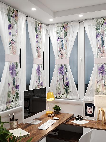 Тюль портьеры для кухни Иомикс - 55 - фото 2