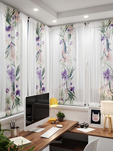 Тюль портьеры для кухни Иомикс - 55 - фото 4