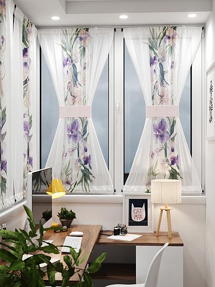 Тюль портьеры для кухни Иомикс - 55 - фото 8