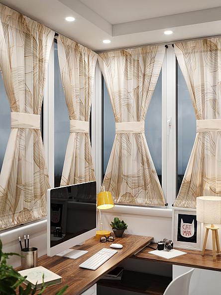 Тюль портьеры для кухни Иомикс - 57 - фото 2