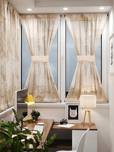 Тюль портьеры для кухни Иомикс - 57 - фото 8