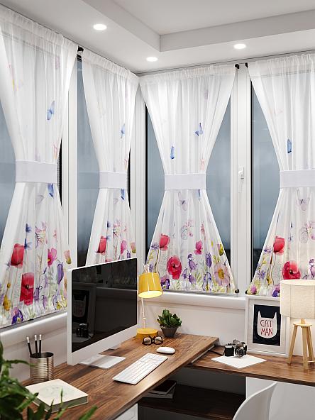 Тюль портьеры для кухни Иомикс - 59 - фото 2