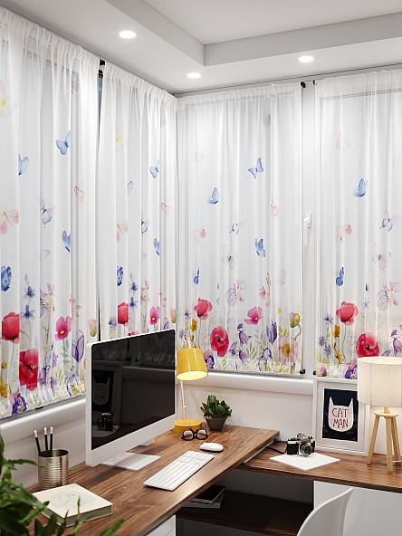 Тюль портьеры для кухни Иомикс - 59 - фото 4