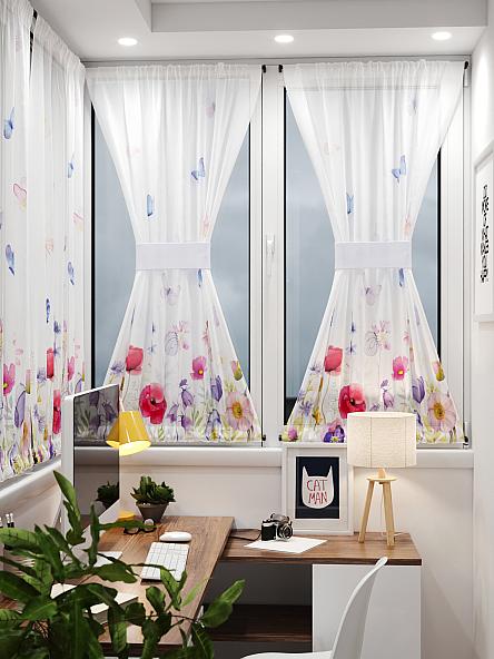 Тюль портьеры для кухни Иомикс - 59 - фото 8