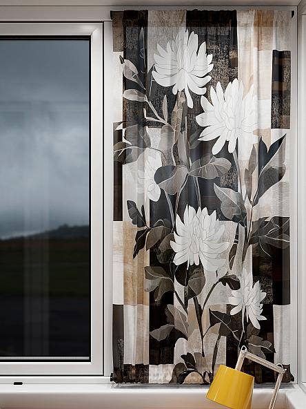 Тюль портьеры для кухни Иомикс - 60 - фото 5