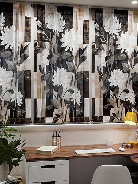 Тюль портьеры для кухни Иомикс - 60 - фото 7