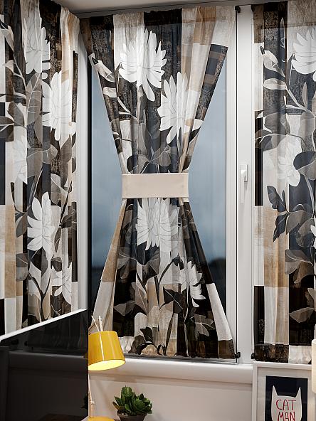 Тюль портьеры для кухни Иомикс - 60 - фото 9