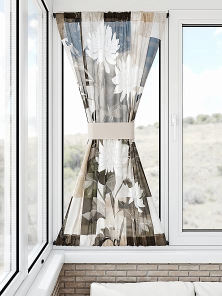 Тюль портьеры для кухни Иомикс - 60 - фото 10