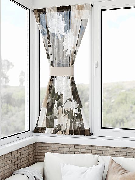 Тюль портьеры для кухни Иомикс - 60 - фото 12