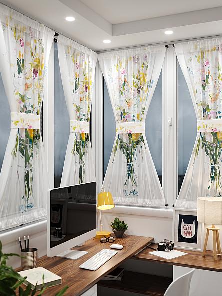 Тюль портьеры для кухни Иомикс - 61 - фото 2