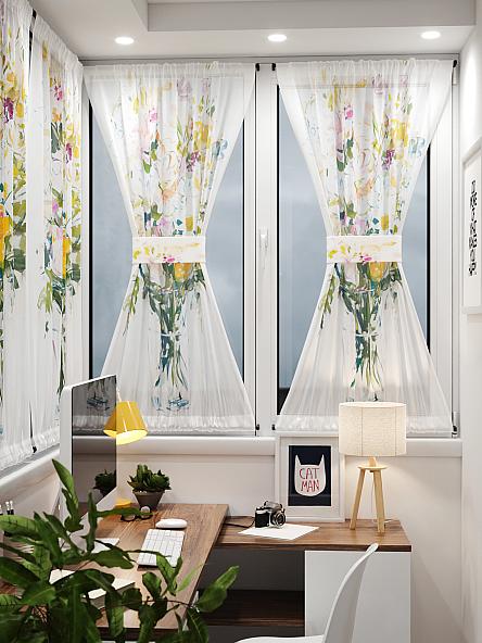 Тюль портьеры для кухни Иомикс - 61 - фото 8