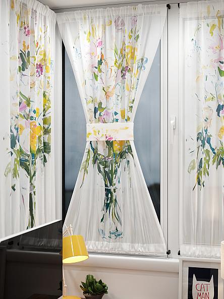 Тюль портьеры для кухни Иомикс - 61 - фото 9