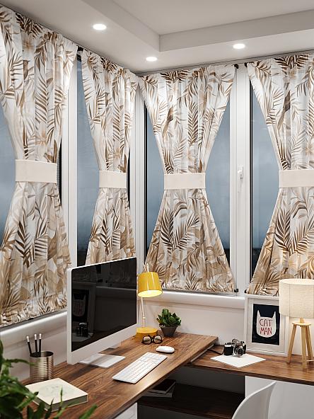 Тюль портьеры для кухни Иомикс - 63 - фото 2