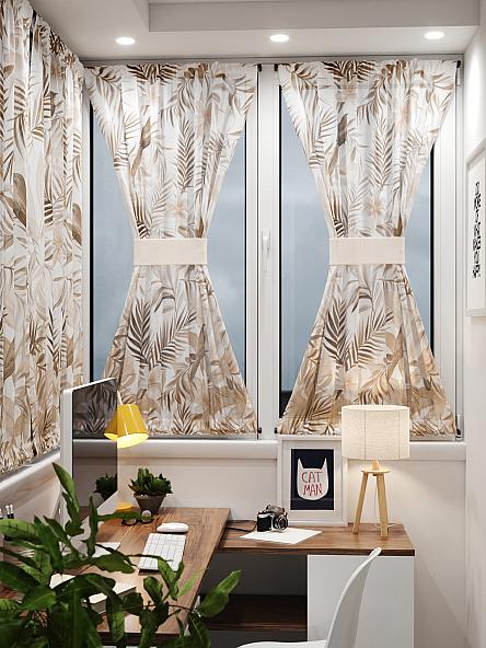 Тюль портьеры для кухни Иомикс - 63 - фото 8