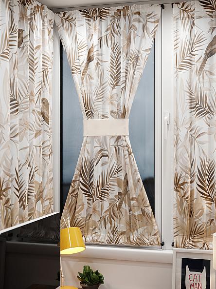 Тюль портьеры для кухни Иомикс - 63 - фото 9