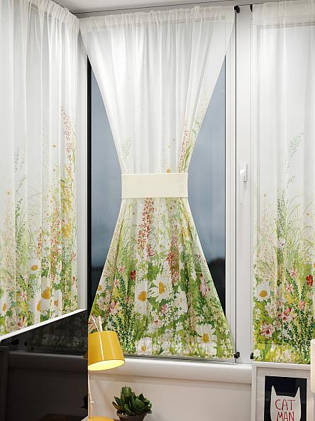 Тюль портьеры для кухни Иомикс - 64 - фото 9