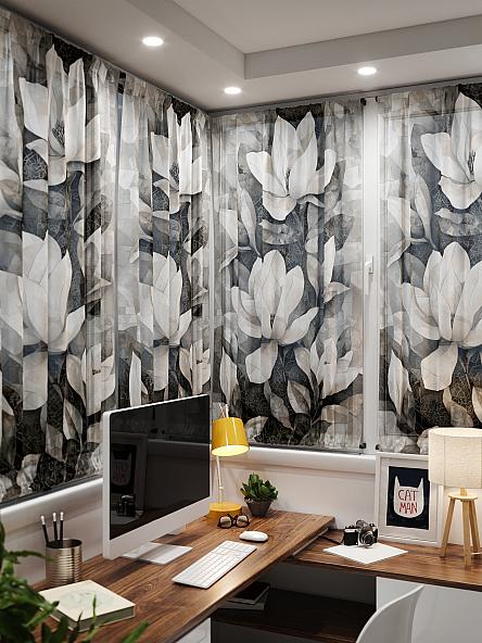 Тюль портьеры для кухни Иомикс - 65 - фото 4