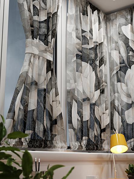 Тюль портьеры для кухни Иомикс - 65 - фото 6