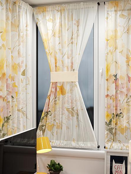 Тюль портьеры для кухни Иомикс - 66 - фото 9