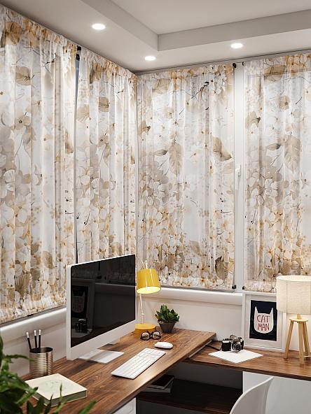 Тюль портьеры для кухни Иомикс - 67 - фото 4