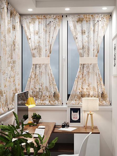 Тюль портьеры для кухни Иомикс - 67 - фото 8