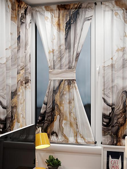 Тюль портьеры для кухни Иомикс - 69 - фото 9