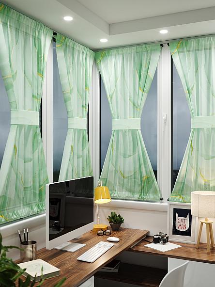 Тюль портьеры для кухни Иомикс - 70 - фото 2