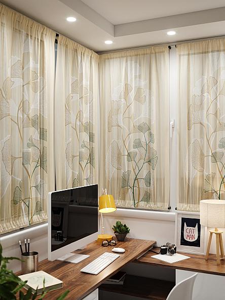 Тюль портьеры для кухни Иомикс - 71 - фото 4