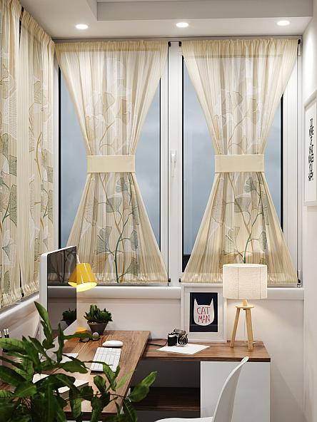 Тюль портьеры для кухни Иомикс - 71 - фото 8