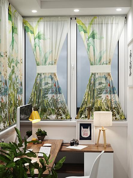 Тюль портьеры для кухни Иомикс - 72 - фото 8