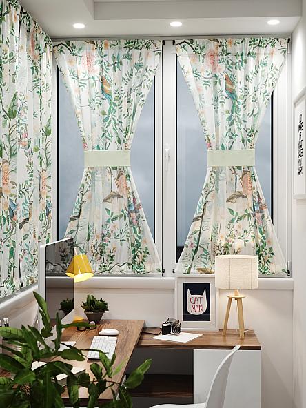 Тюль портьеры для кухни Иомикс - 73 - фото 8