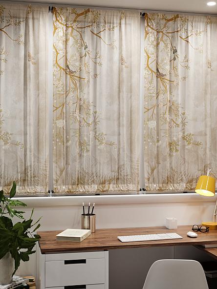 Тюль портьеры для кухни Иомикс - 74 - фото 7