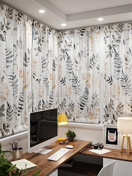 Тюль портьеры для кухни Иомикс - 75 - фото 4