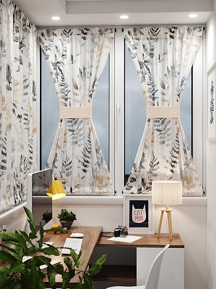 Тюль портьеры для кухни Иомикс - 75 - фото 8