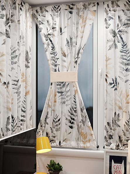 Тюль портьеры для кухни Иомикс - 75 - фото 9