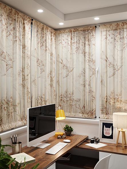 Тюль портьеры для кухни Иомикс - 76 - фото 4