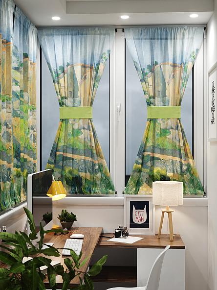 Тюль портьеры для кухни Иомикс - 77 - фото 8