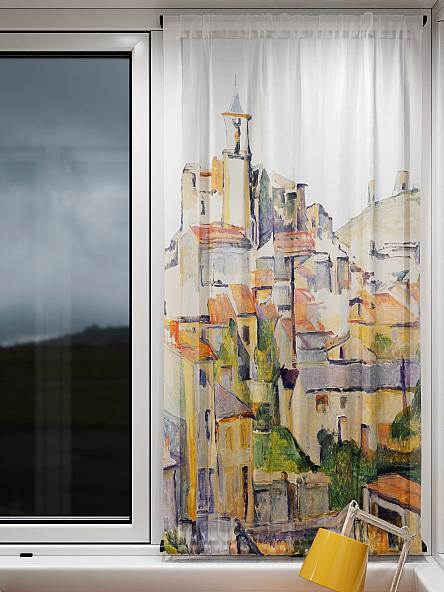 Тюль портьеры для кухни Иомикс - 78 - фото 5