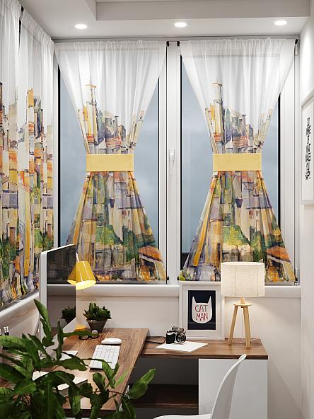 Тюль портьеры для кухни Иомикс - 78 - фото 8