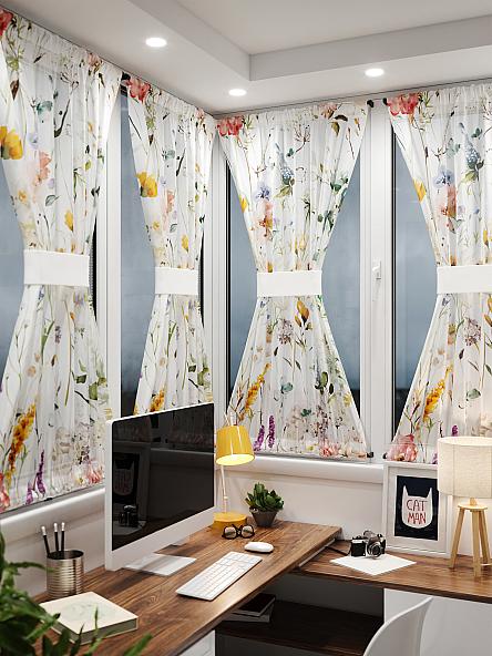 Тюль портьеры для кухни Иомикс - 79 - фото 2