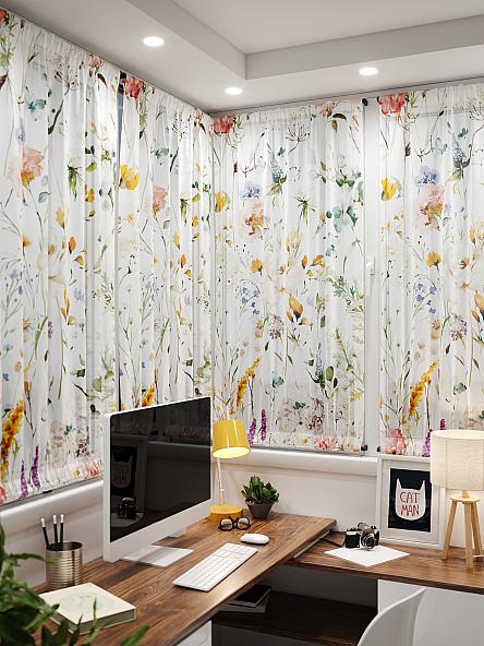 Тюль портьеры для кухни Иомикс - 79 - фото 4