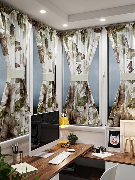 Тюль портьеры для кухни Иомикс - 83 - фото 2