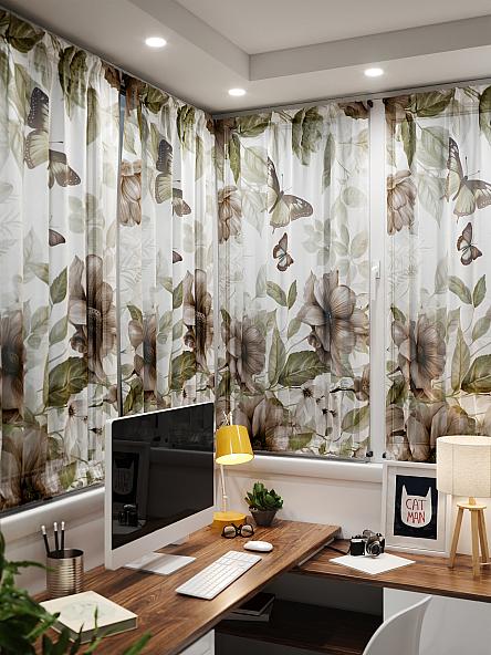 Тюль портьеры для кухни Иомикс - 83 - фото 4