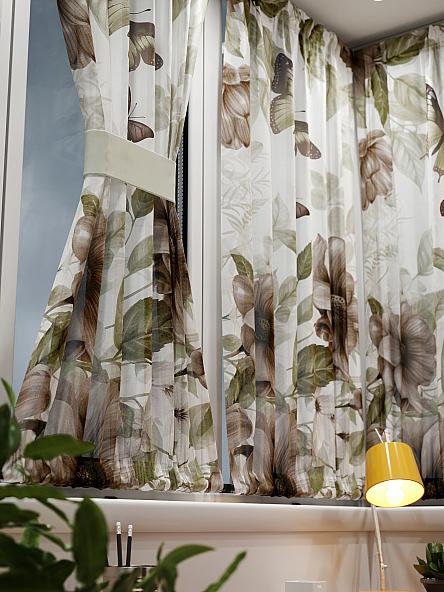 Тюль портьеры для кухни Иомикс - 83 - фото 6